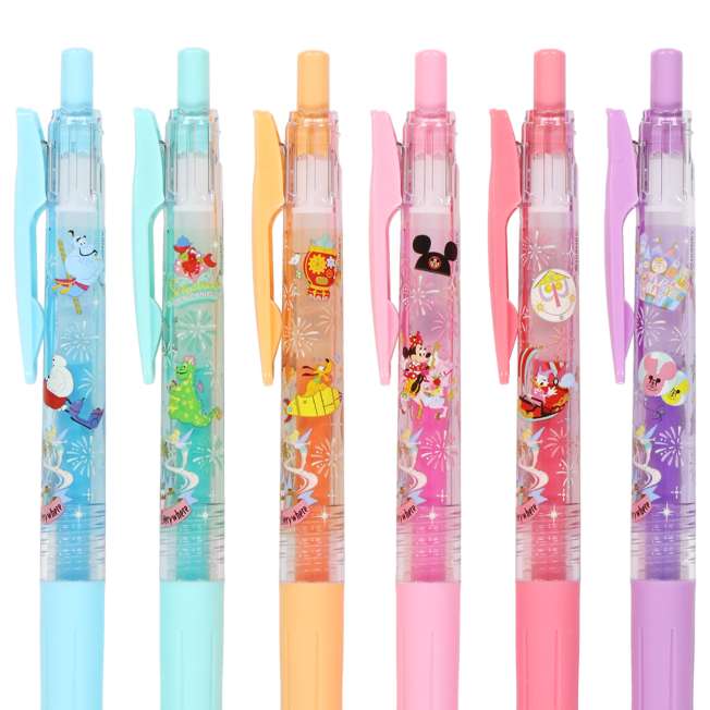 Set de 6 lápices pasta Sarasa Disney