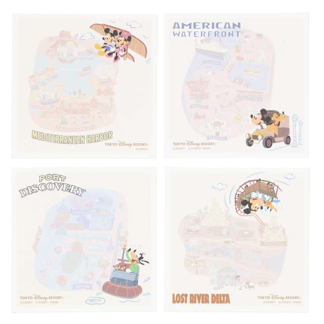 Block de notas Tokyo Disney Resort