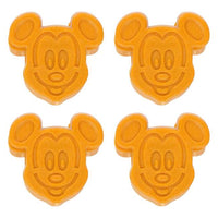 Set de 4 clips de waffles de Mickey