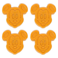 Set de 4 clips de waffles de Mickey