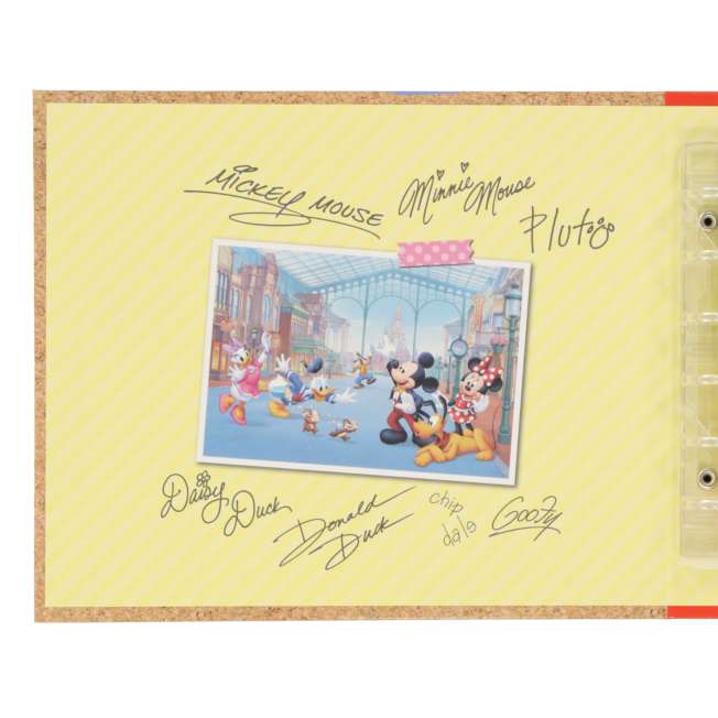 Libro de autógrafos de Mickey Mouse y sus amigos
