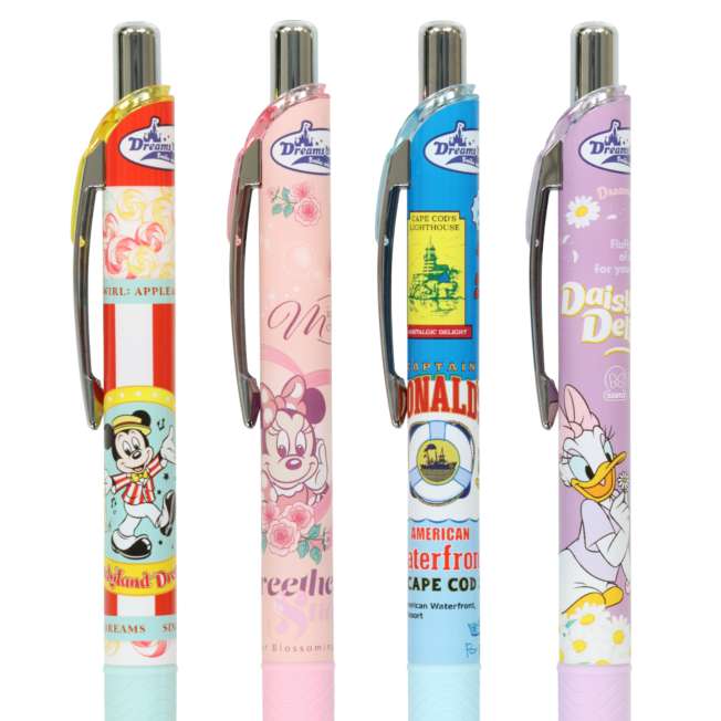 Set de 4 bolígrafos EnerGel de Mickey Mouse y sus amigos