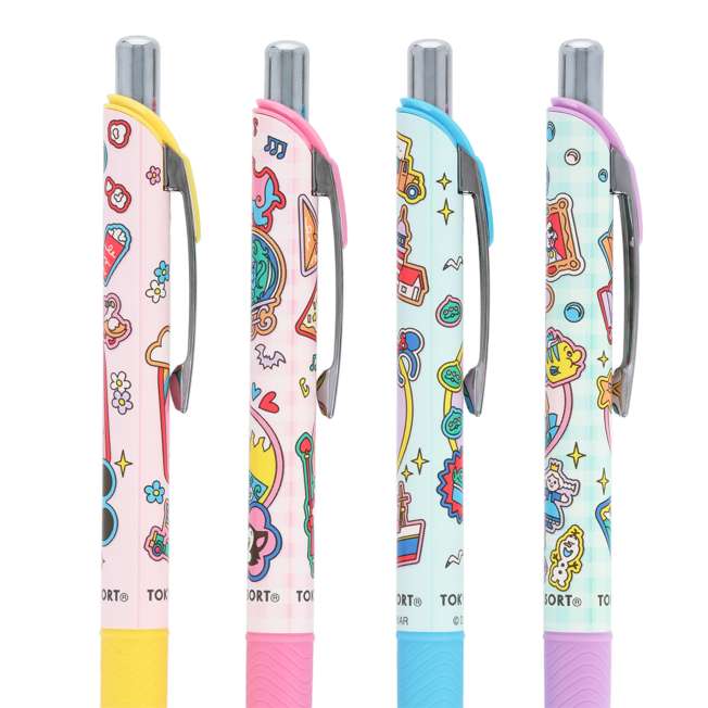 Set de 4 lápices pasta EnerGel de Tokyo Disney Resort