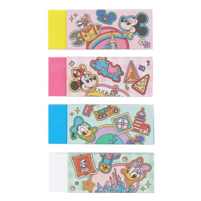 Set de 4 gomas de borrar Ain de Disney