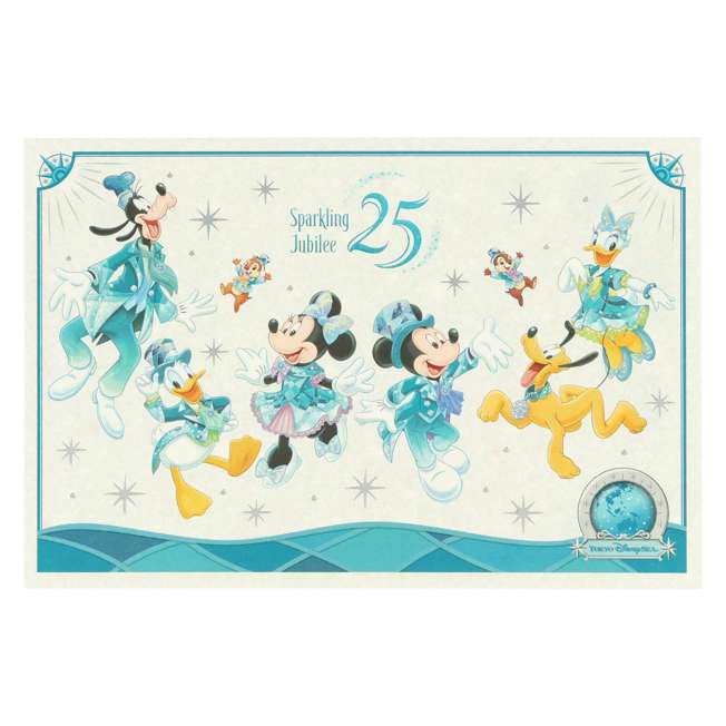 2 postales de Mickey Mouse y sus amigos | DisneySea 25 años