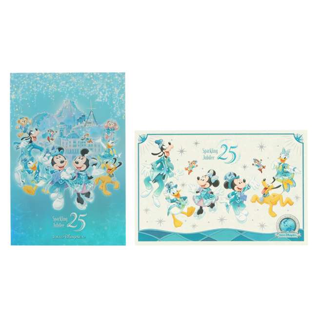 2 postales de Mickey Mouse y sus amigos | DisneySea 25 años