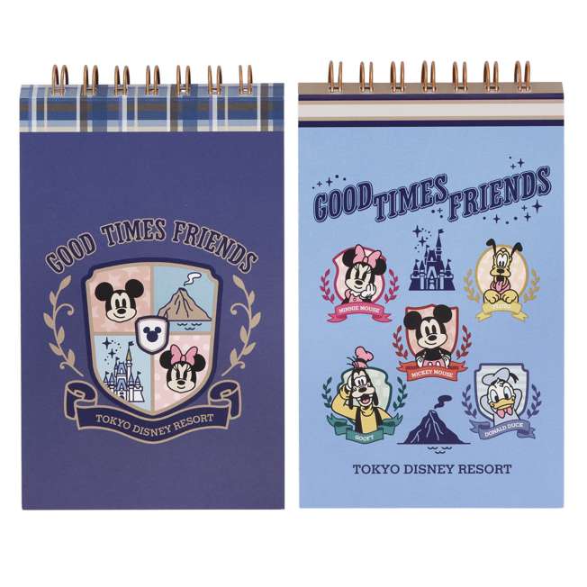 Set de 2 blocs de notas de Mickey Mouse y sus amigos