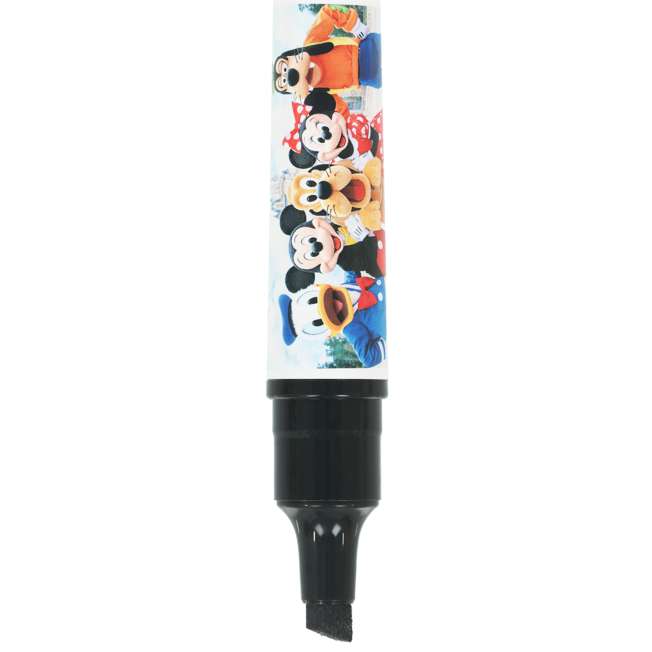 Marcador permanente negro de Mickey Mouse y sus amigos
