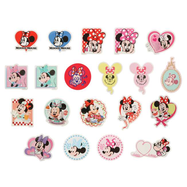 Set de 2 stickers de Minnie
