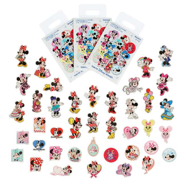Set de 2 stickers de Minnie