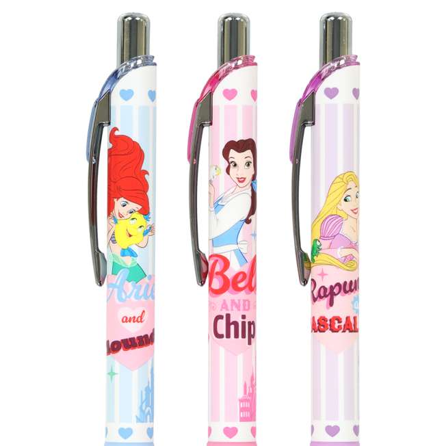 Set de 3 lápices pasta EnerGel Disney Princess