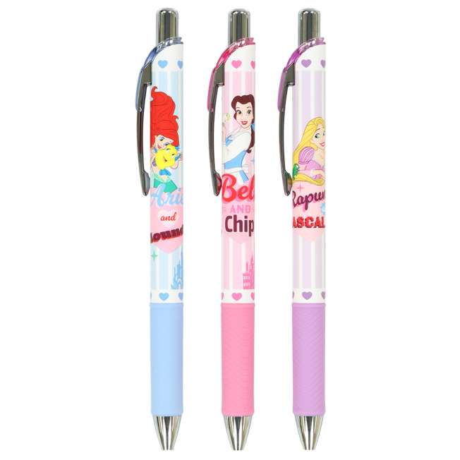 Set de 3 lápices pasta EnerGel Disney Princess