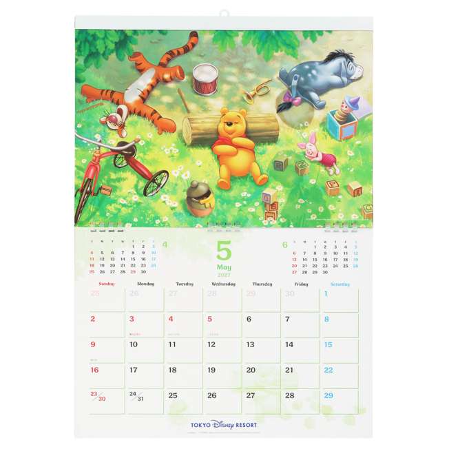 Calendario de pared 2027