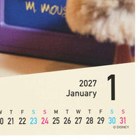 Calendario mural 2027 de Mickey Mouse