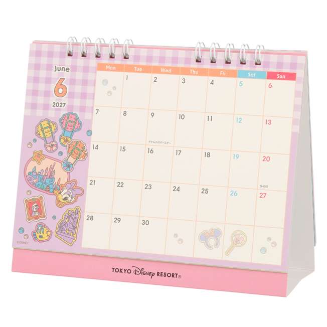 Calendario de escritorio 2027 Mickey Mouse y sus amigos