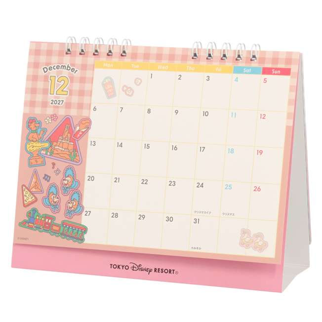 Calendario de escritorio 2027 Mickey Mouse y sus amigos