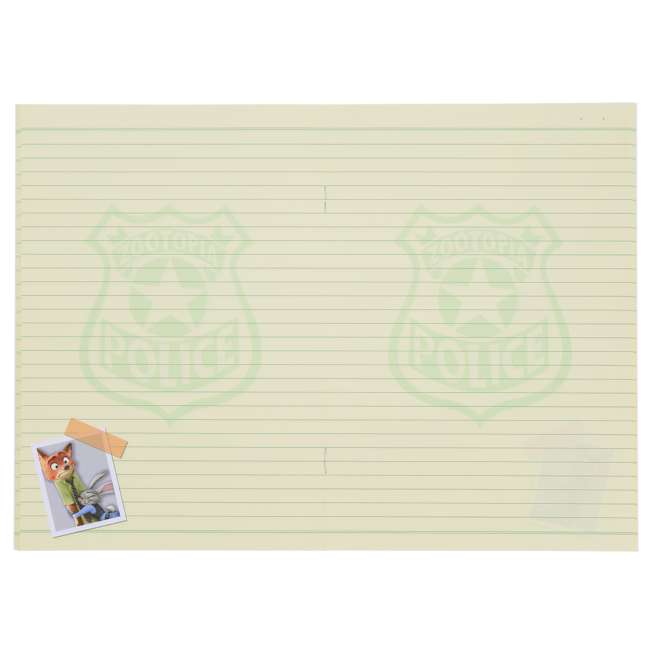 Cuaderno Zootopia