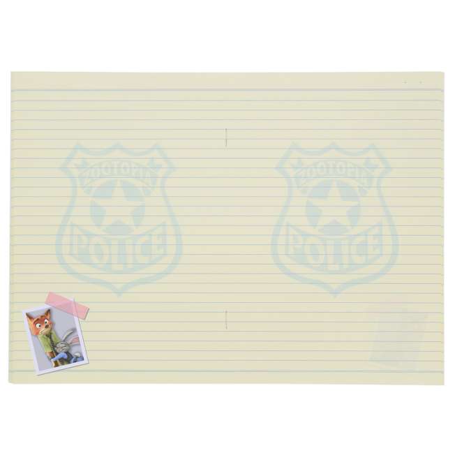 Cuaderno Zootopia