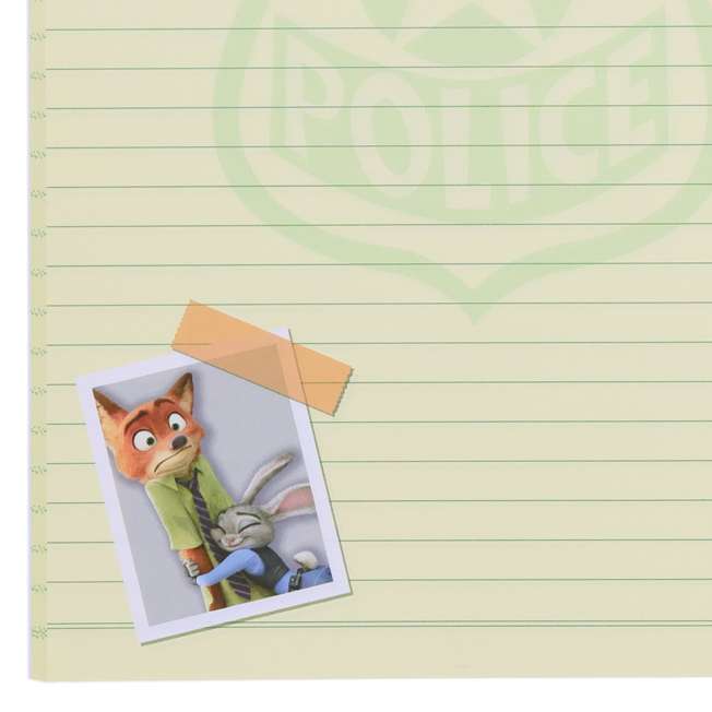 Cuaderno Zootopia