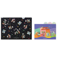 Set de 2 carpetas transparentes de Mickey Mouse Halloween