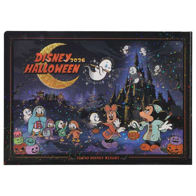 Set de 2 carpetas transparentes de Mickey Mouse Halloween