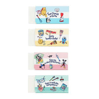Set de 4 gomas de borrar MONO de Tokyo Disney Resort
