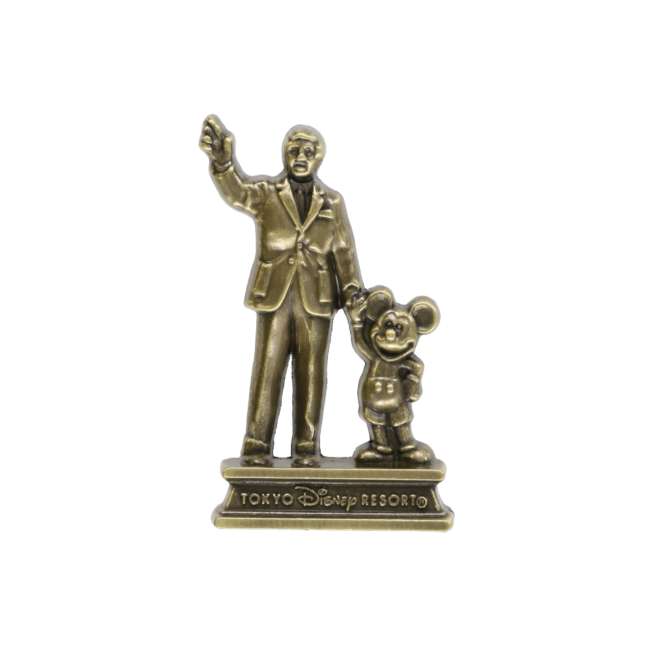 Pin de Mickey Mouse inspirado en la estatua Partners