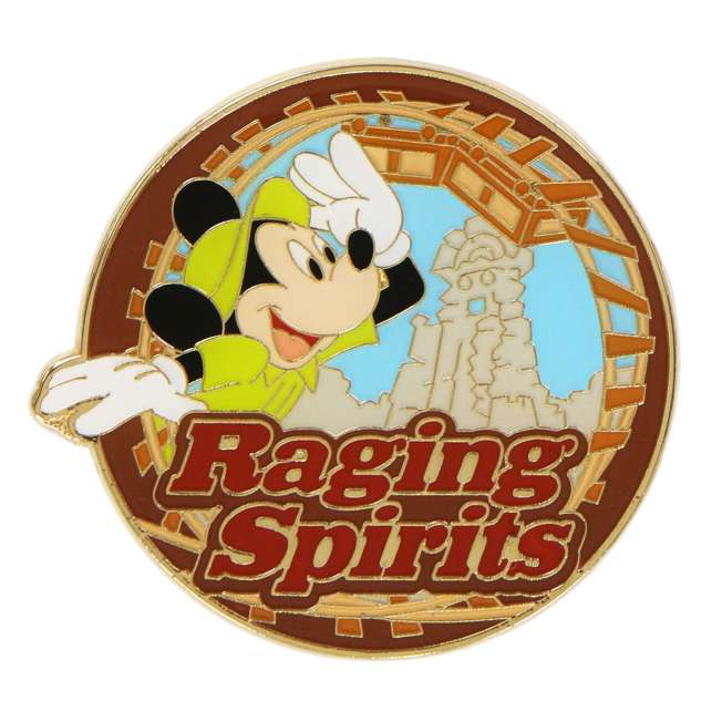 Pin de Raging Spirits con Mickey