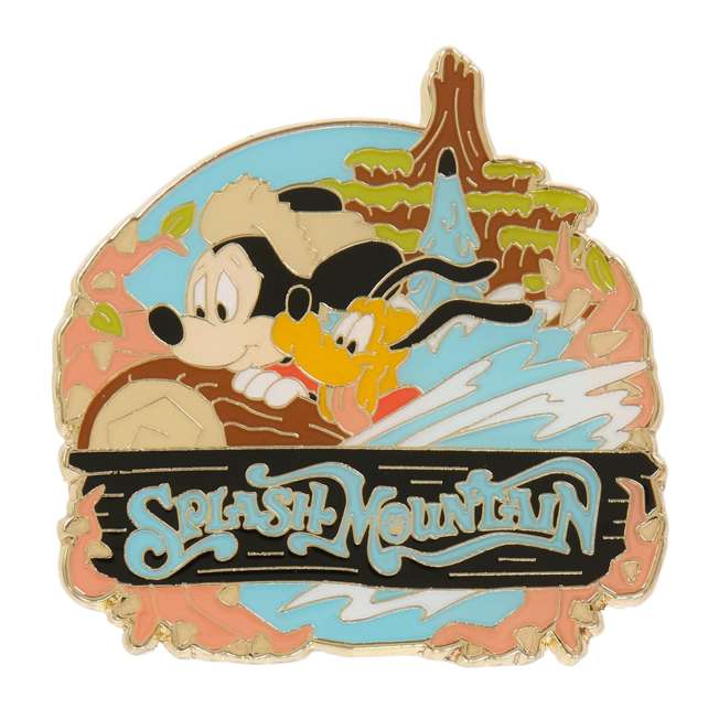 Pin de Splash Mountain