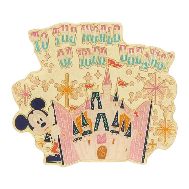 Pin de Mickey Mouse y el Castillo de Cenicienta