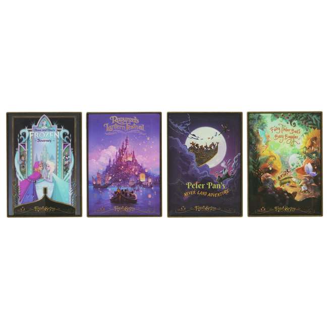 Set de 4 pines Fantasy Springs