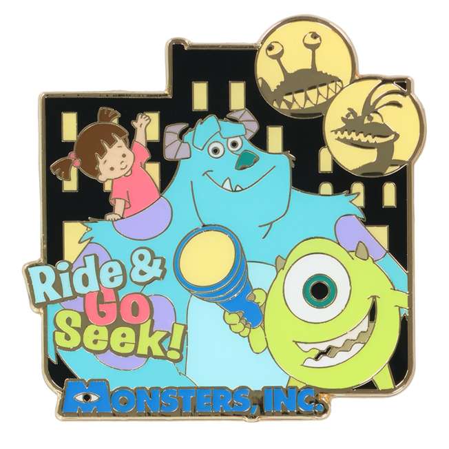 Pin de Monsters, Inc. Ride & Go Seek!