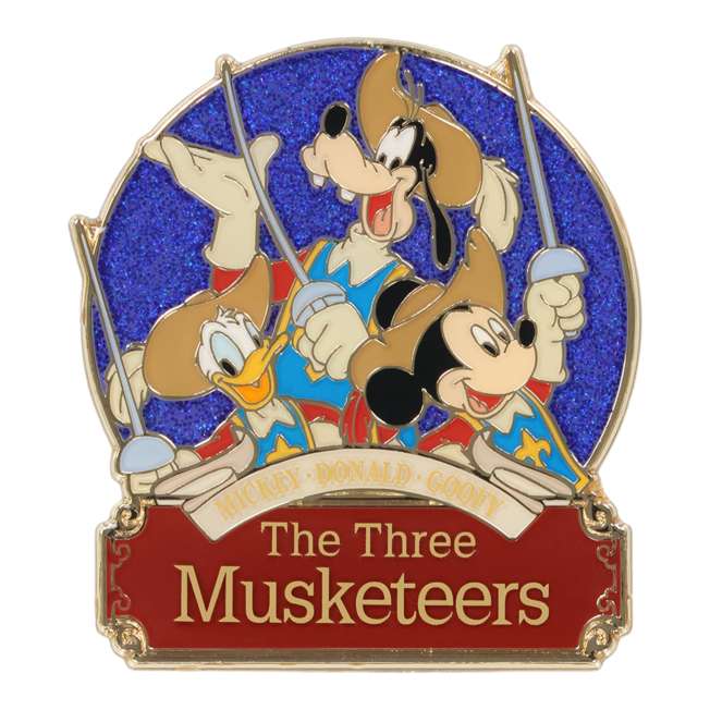 Pin de Mickey, Donald y Goofy