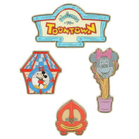 Set de 4 pines Disney Toontown