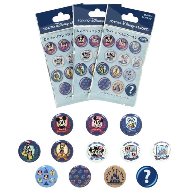 Set de 2 chapitas de Mickey Mouse y sus amigos