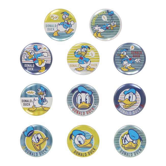 Set de 2 pines de Donald