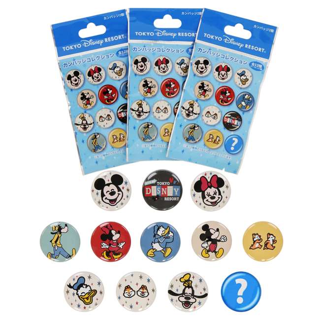 Set de 2 pines de Mickey Mouse y sus amigos
