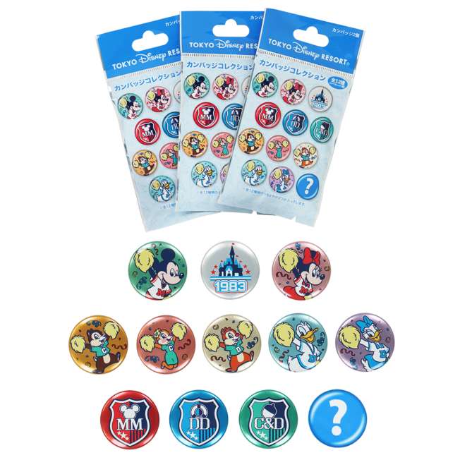 Set de 2 chapitas de Mickey Mouse y sus amigos