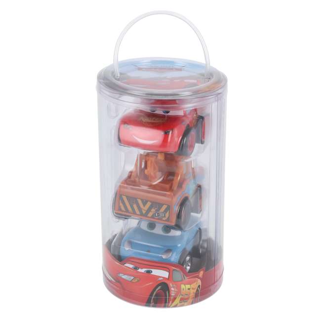 Set de 3 vehículos de retroceso de Cars