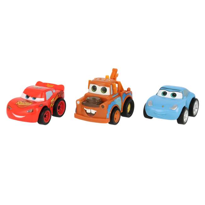 Set de 3 vehículos de retroceso de Cars