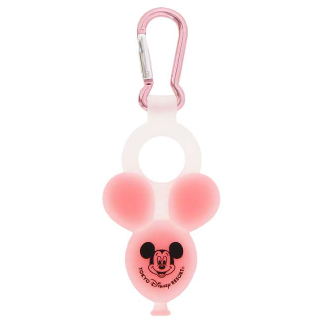 Llavero de Mickey con mosquetón y porta botella