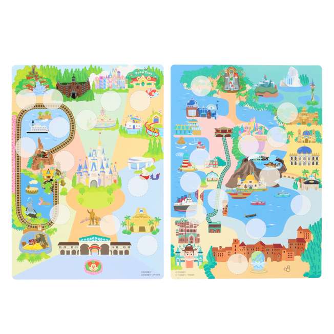Mapa de exploración de Tokyo Disney Resort