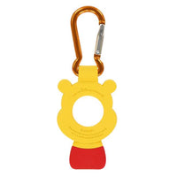 Llavero de Pooh con mosquetón y porta botellas