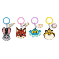 Set de 4 llaveros de Zootopia