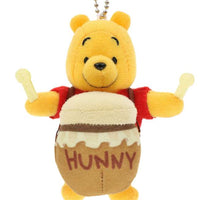 Set de 3 llaveros de peluche de Winnie the Pooh