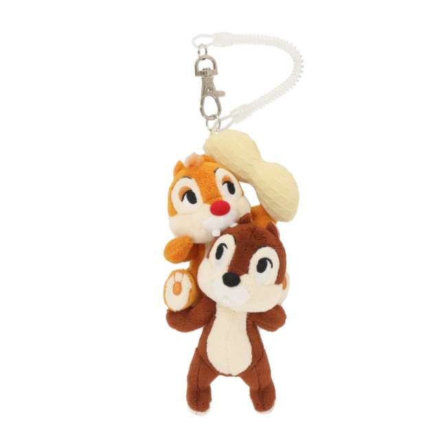 Llavero de peluche Chip y Dale