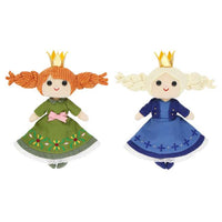 Set de 2 peluches de Anna y Elsa