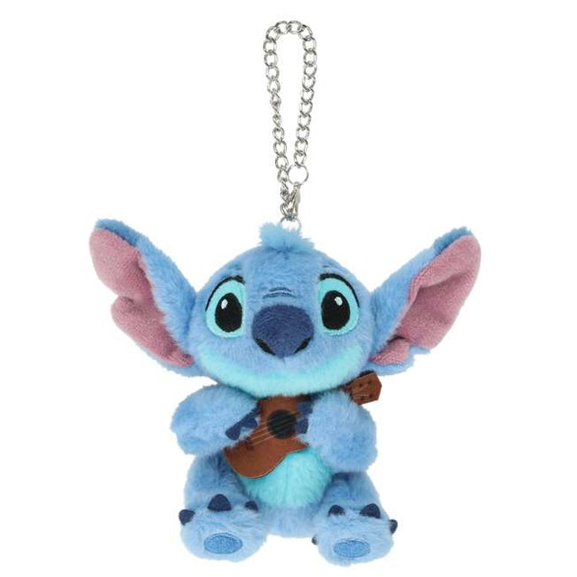 Llavero de peluche Stitch con ukelele
