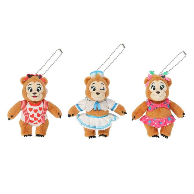 Set de 3 pines de peluche The Sunbonnets