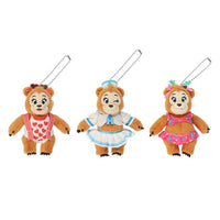 Set de 3 pines de peluche The Sunbonnets